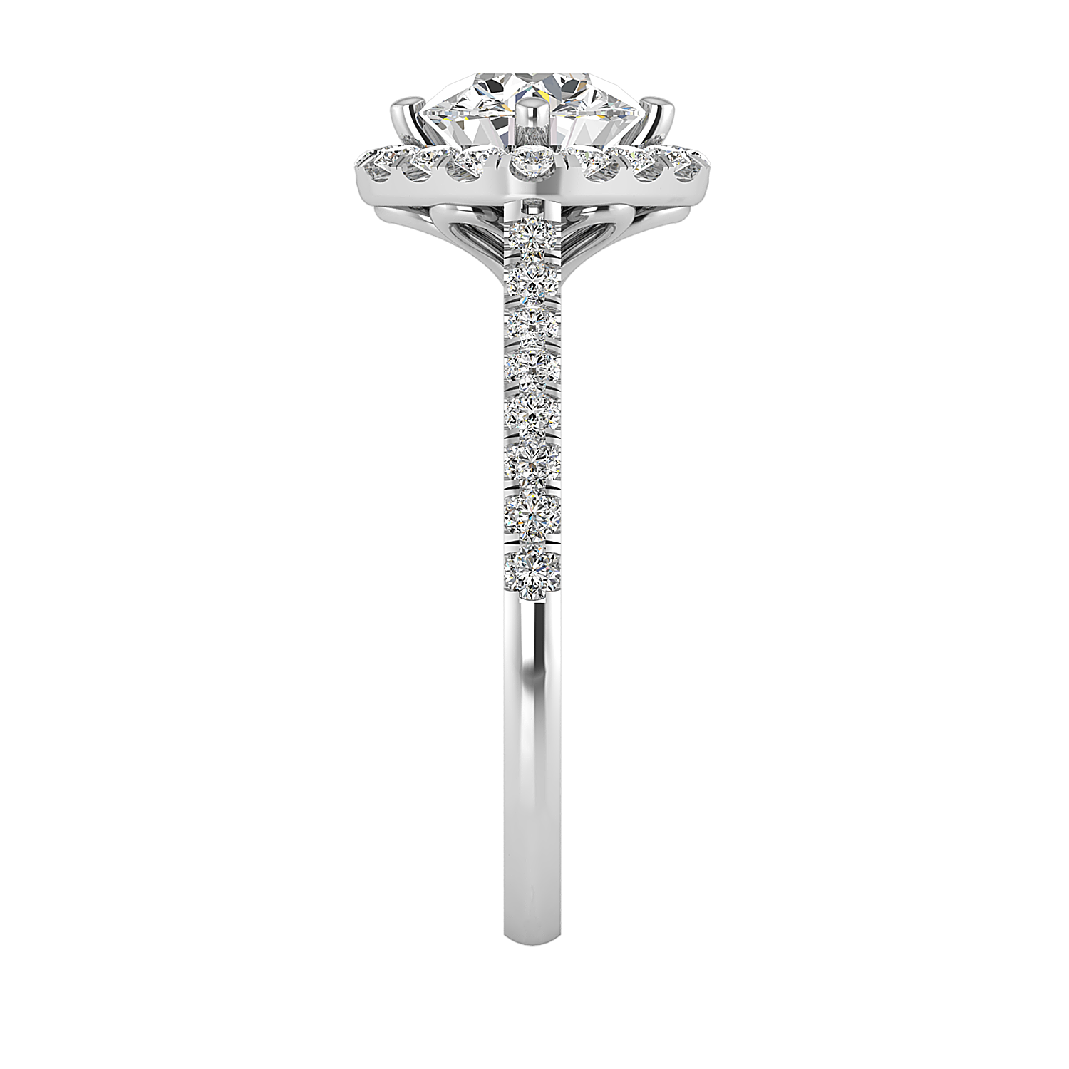 Maggie Halo Engagement Ring